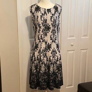 Julian Taylor fit and flare dress Size 12